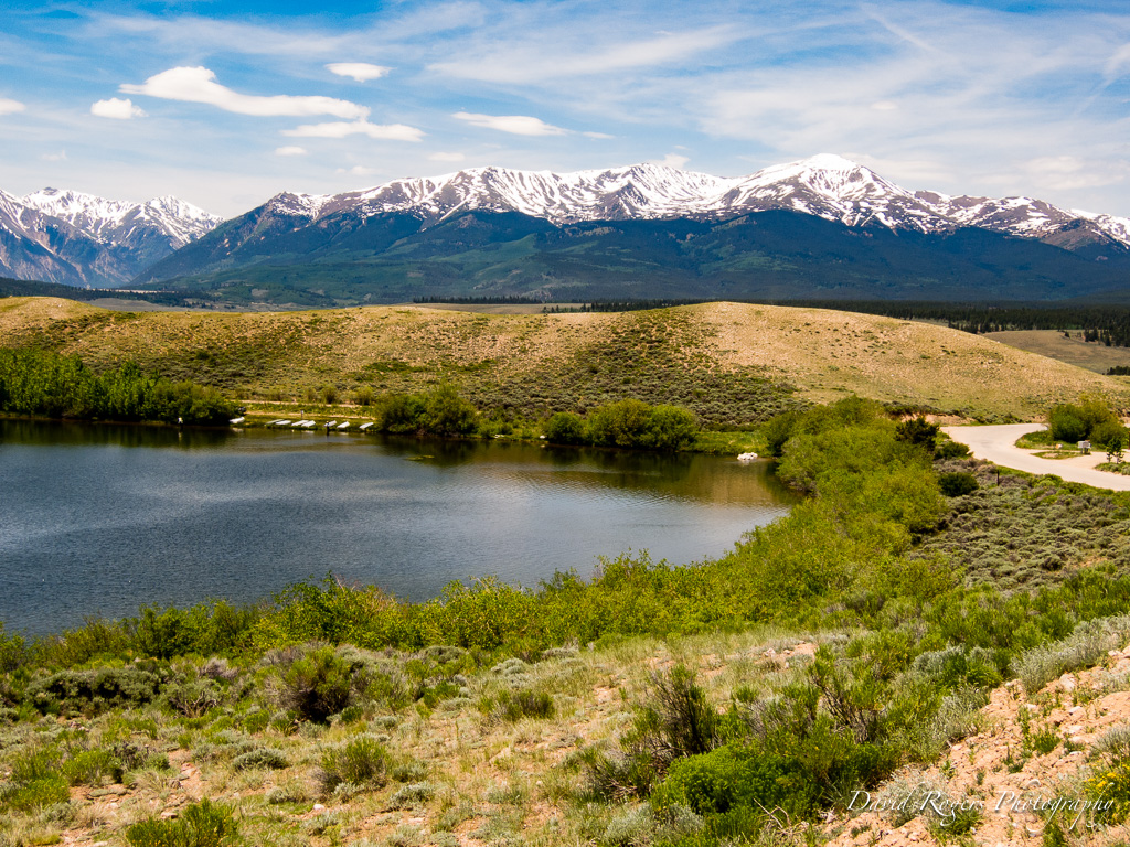 Mt Elbert from Weston Pass Road