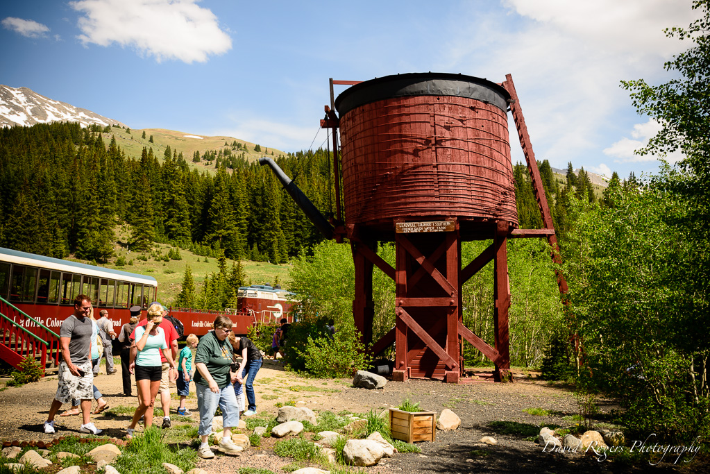 Pit stop on the Leadville Express