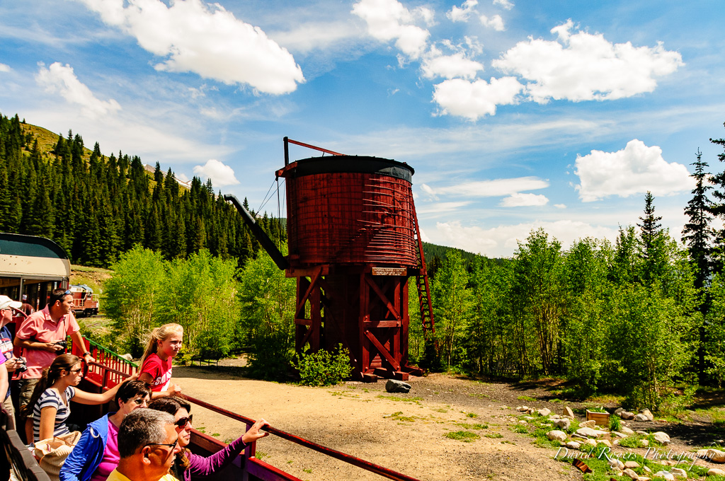 Original water tower along the Leadville to Climax line